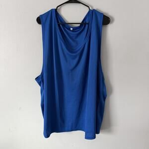 Men's Blue Vests-tanks-cami